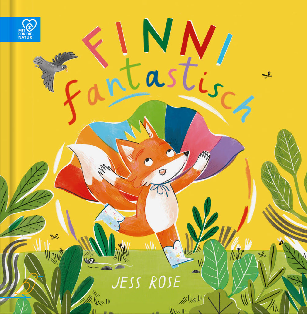 Kinderbuch Finni Fanstastisch gelb mit Fuchs