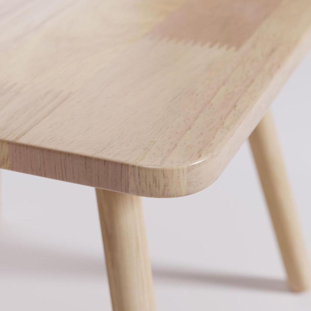 Tischplatte quadratisch abgerundet Holz